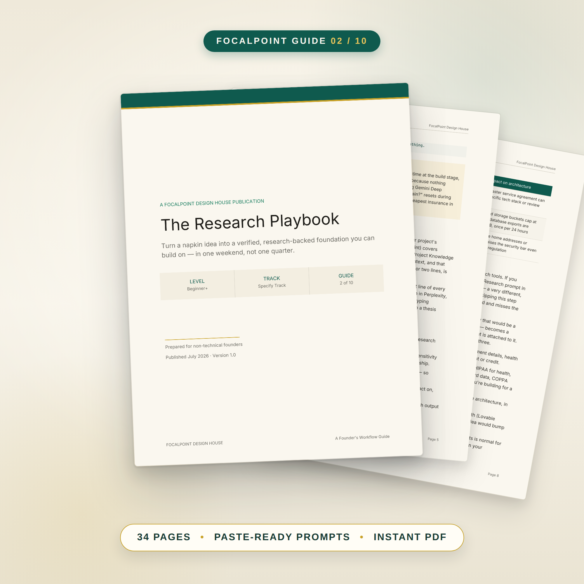 The Research Playbook